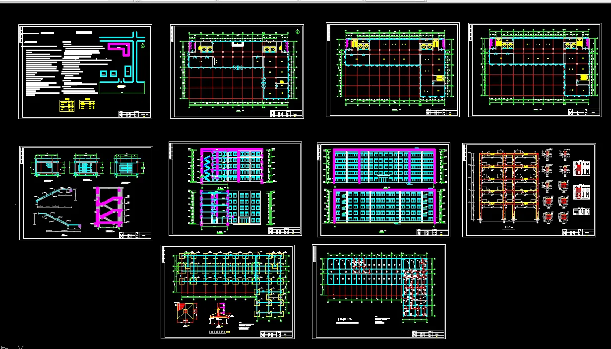 全部CAD图纸10张