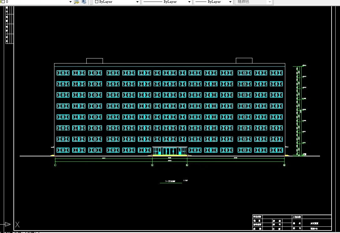 Z1818-大庆市某学校图书馆建筑结构设计