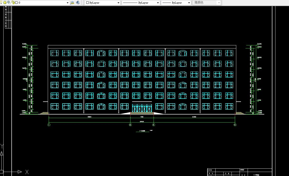 Z1821-哈市某六层学生公寓楼建筑结构设计