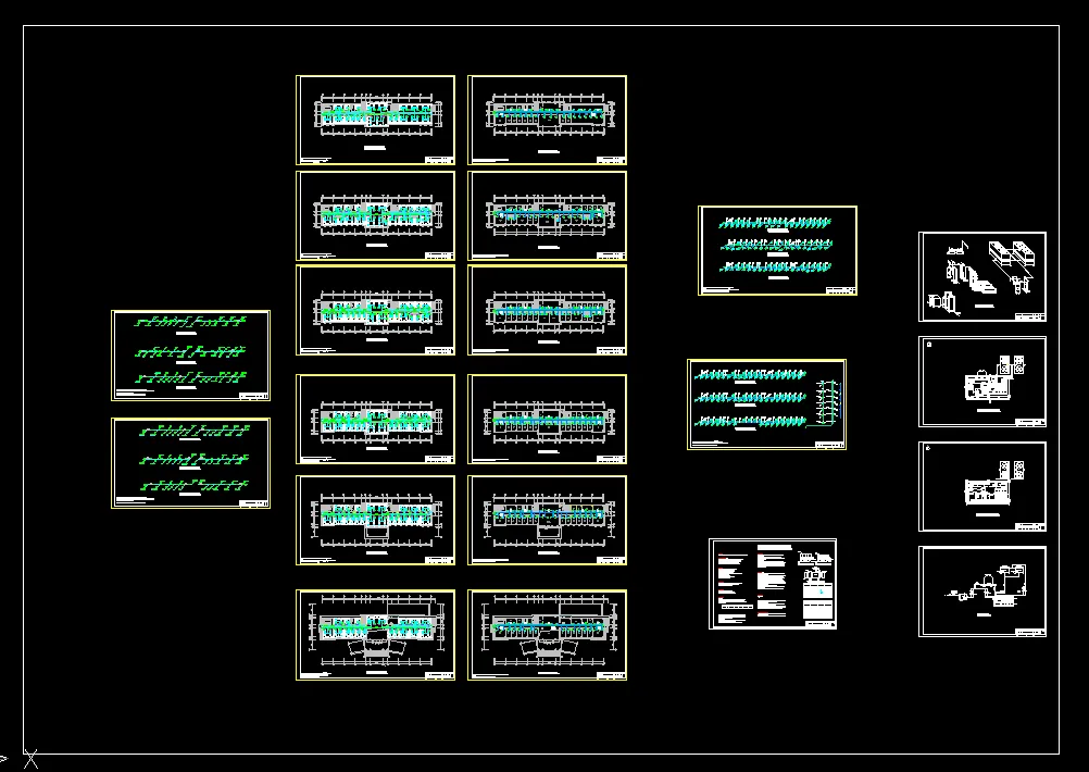 全部CAD图纸21张