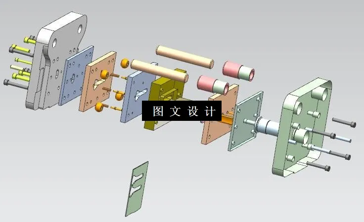 KF1589-开瓶起子落料冲孔模设计【含Proe三维图】
