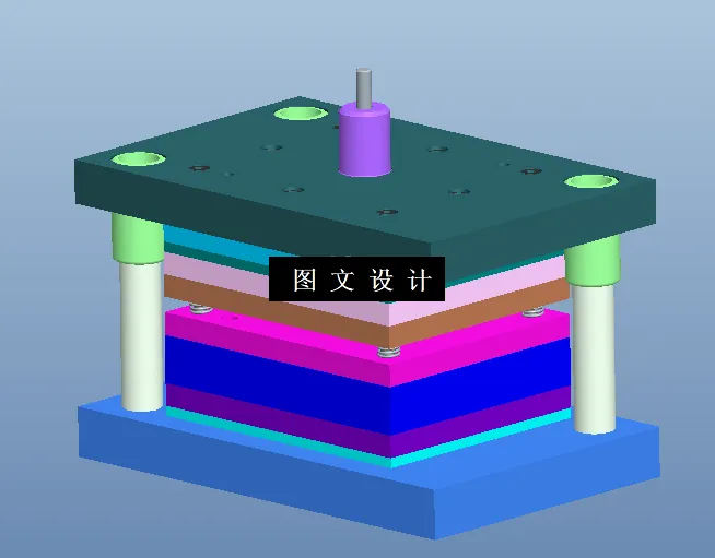 KF1600-礼品包装盒复合模设计【含Proe三维图】