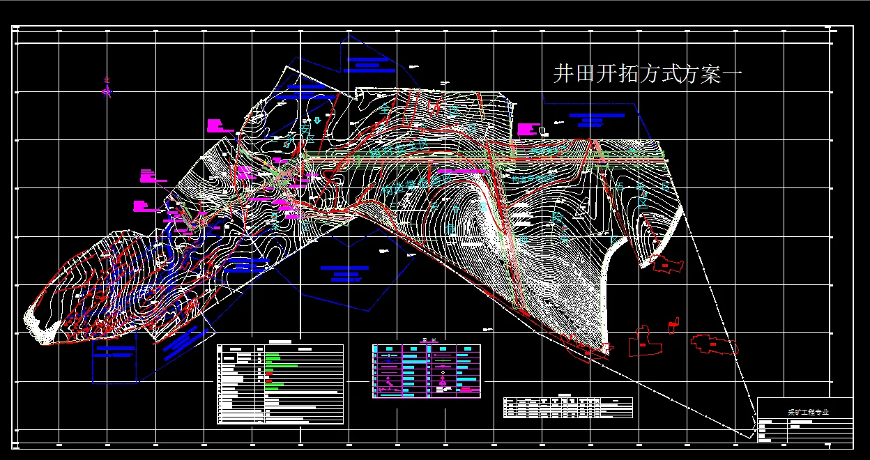Z1864-某矿业河东煤矿120万吨矿井设计
