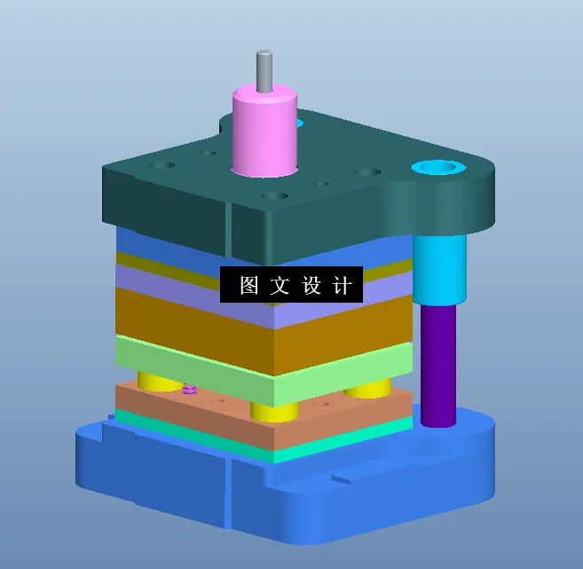 KF2067-垫片复合模设计-长40【含Proe三维图】
