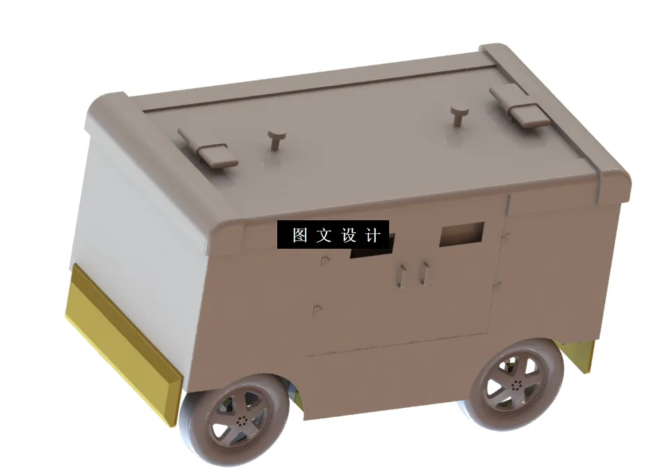 N4081-智能快递车的结构设计【含SW三维图】