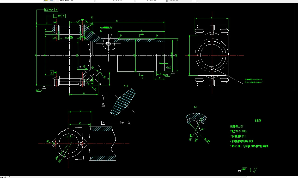 K1935-万向节滑动叉工艺及钻孔夹具设计