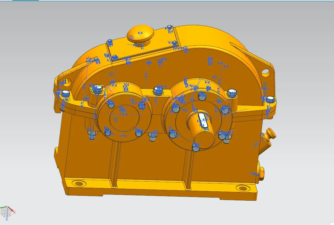 Z2029-减速器计算机辅助设计【含UG三维图】