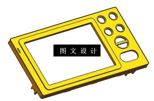 N4628-游戏机盒盖注塑模设计【含UG三维图】