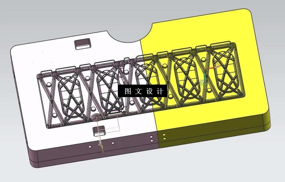 N4351-打印机塑件模具型芯数控编程【含UG三维图】
