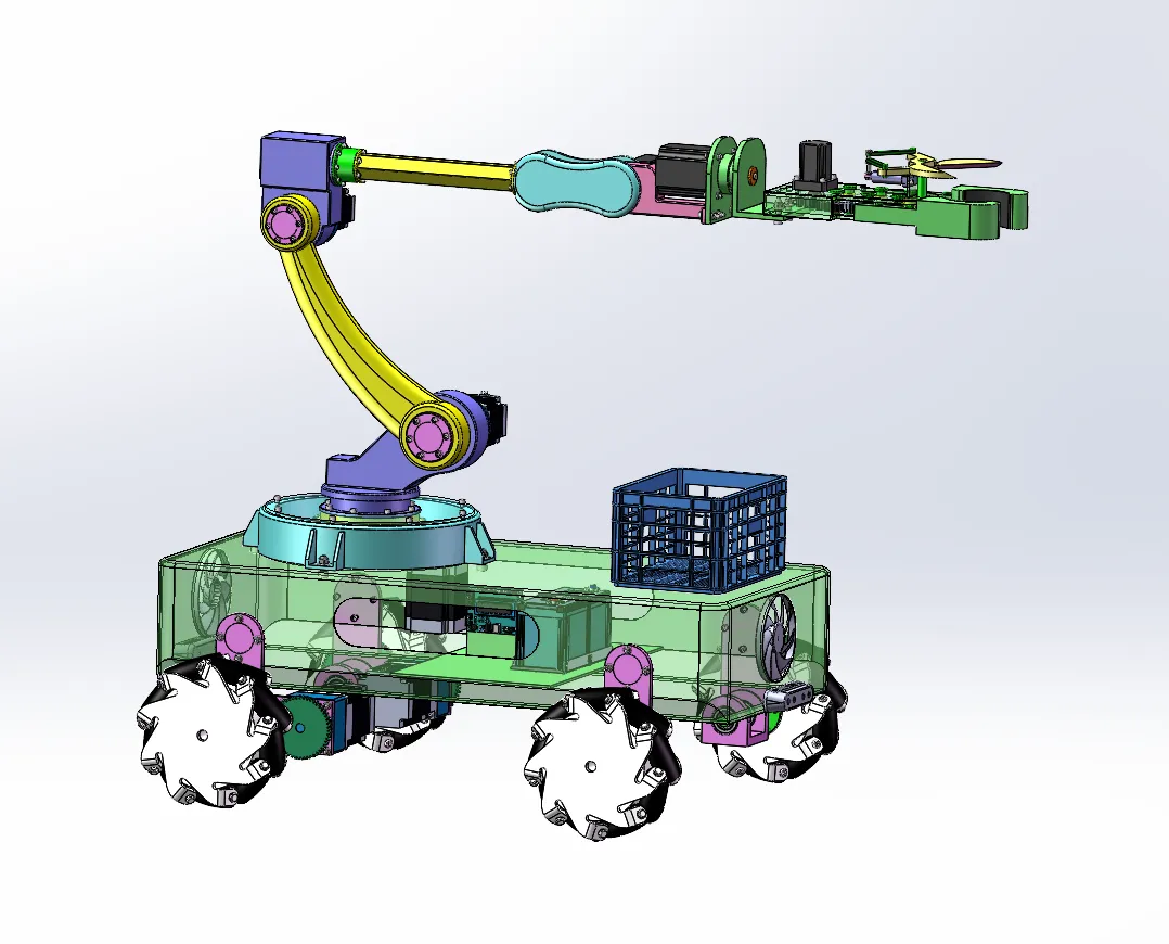 N4491-茄子采摘机器人设计【含SW三维图】