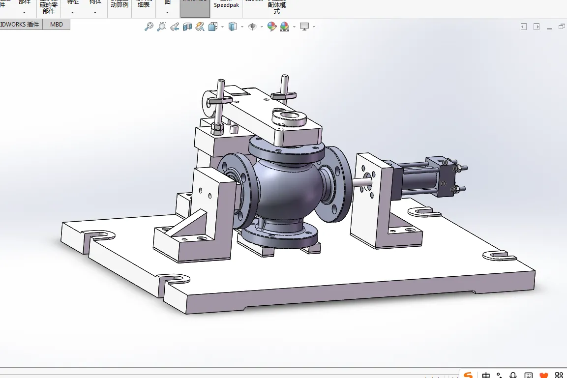 K1970-阀体零件加工工艺及钻底部M30螺纹孔夹具设计