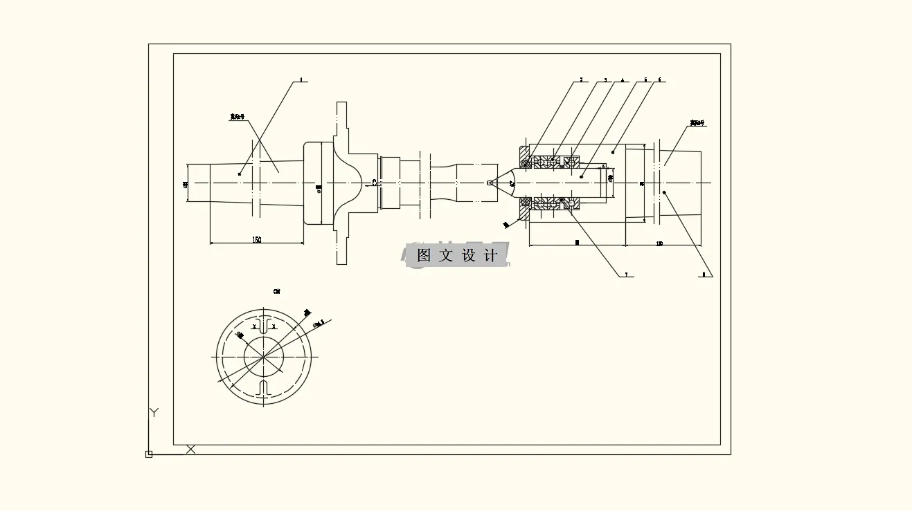 车床夹具装配图