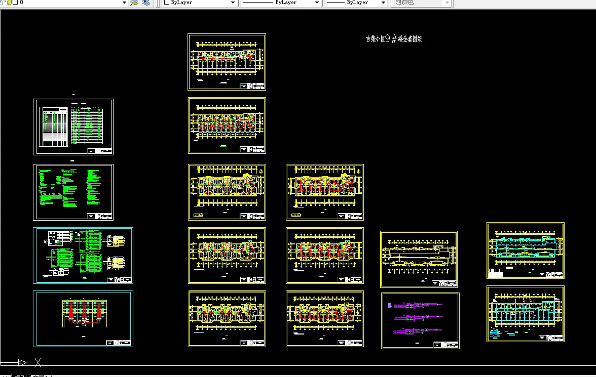 Z2075-吉柴小区9号楼电气设计