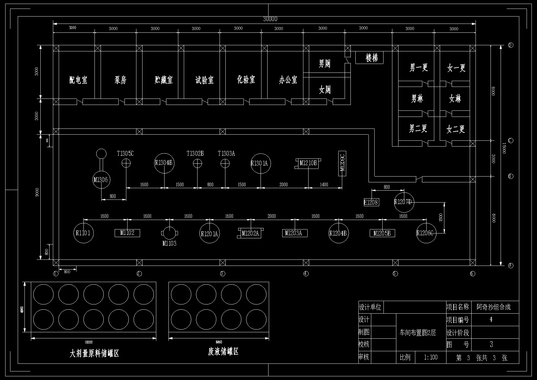 N5003-非无菌原料药阿齐沙坦车间设计