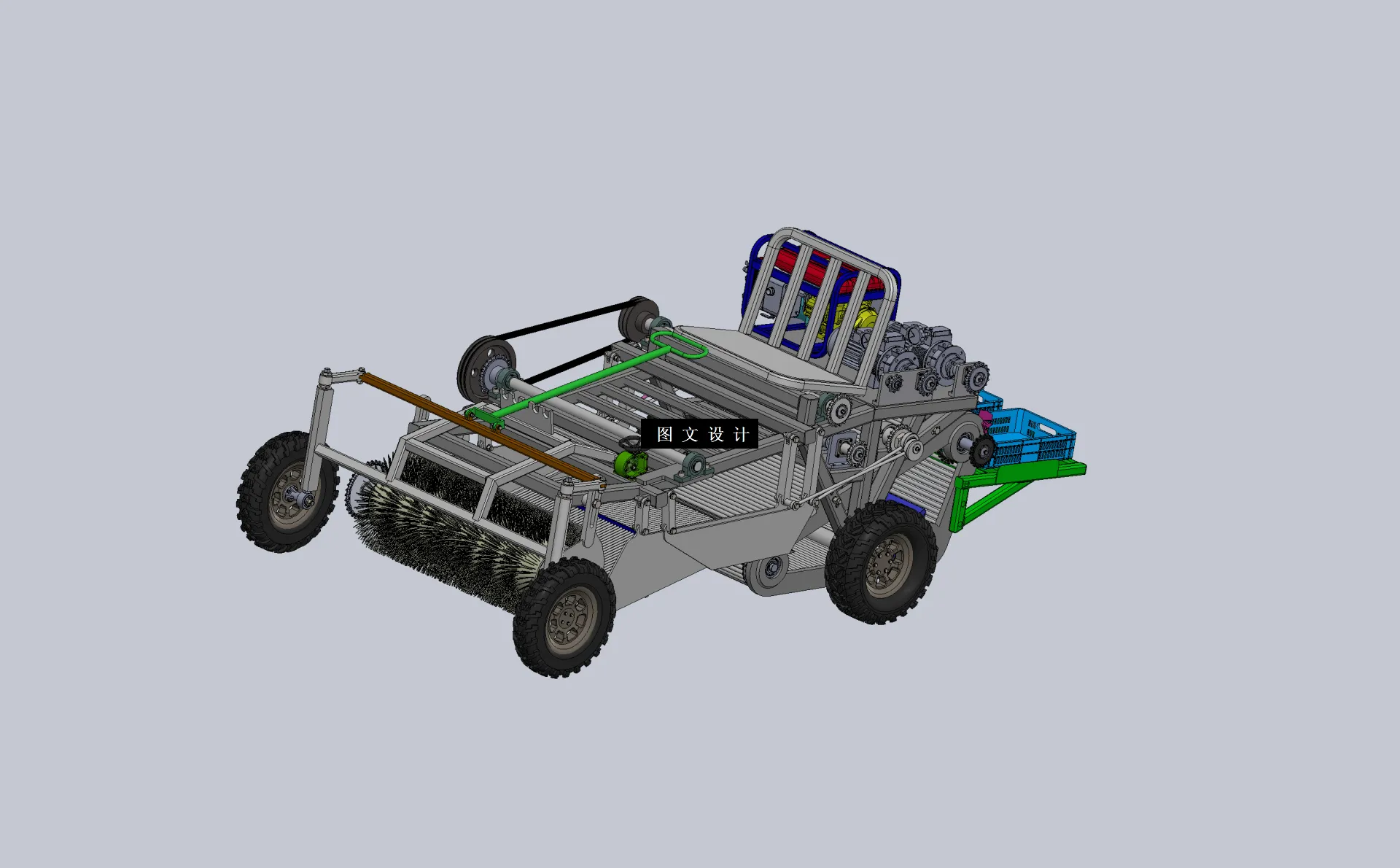 N5026-文蛤采捕机设计【含SW三维图】