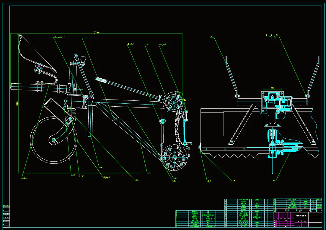 N5037-小型旋耕机的机构设计