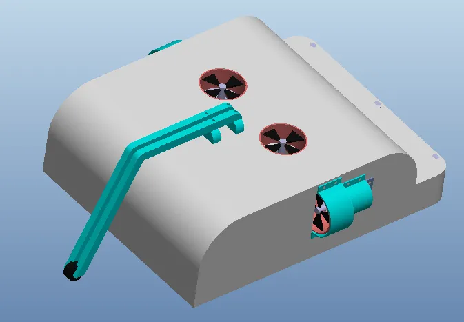 N5045-水下船体表面清刷机器人磁吸附装置设计【含三维图】