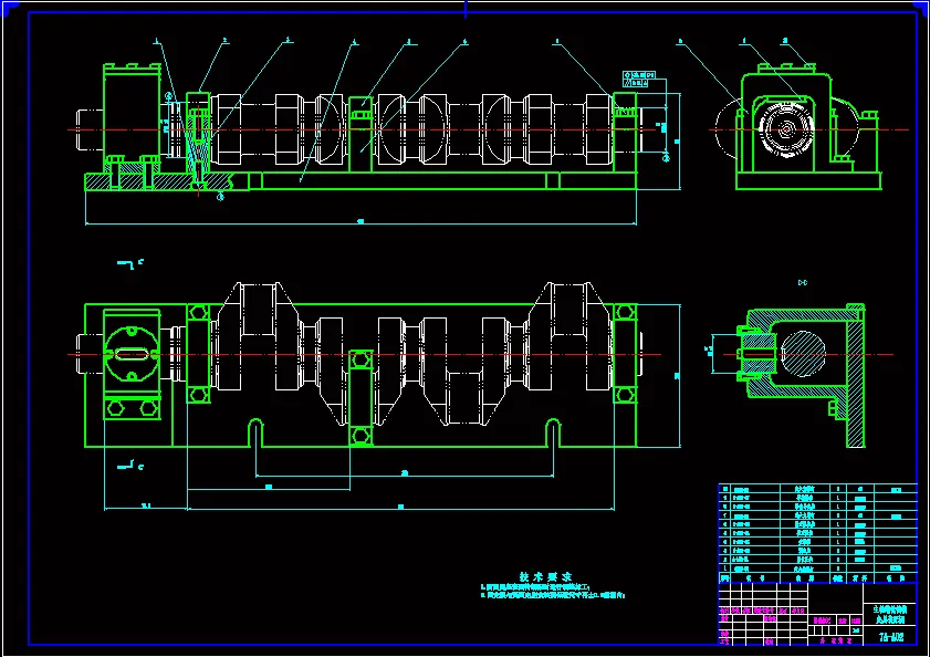 铣键槽夹具装配图