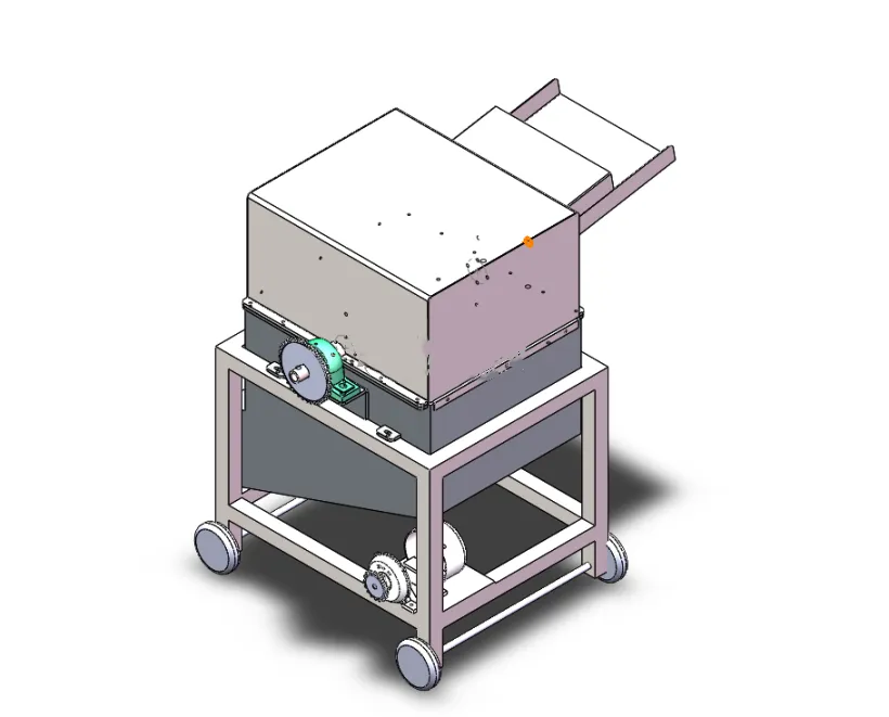 N5204-自动秸秆切碎机设计【含SW三维图】