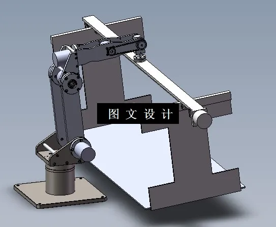 N5251-多关节机器人设计【含SW三维图】