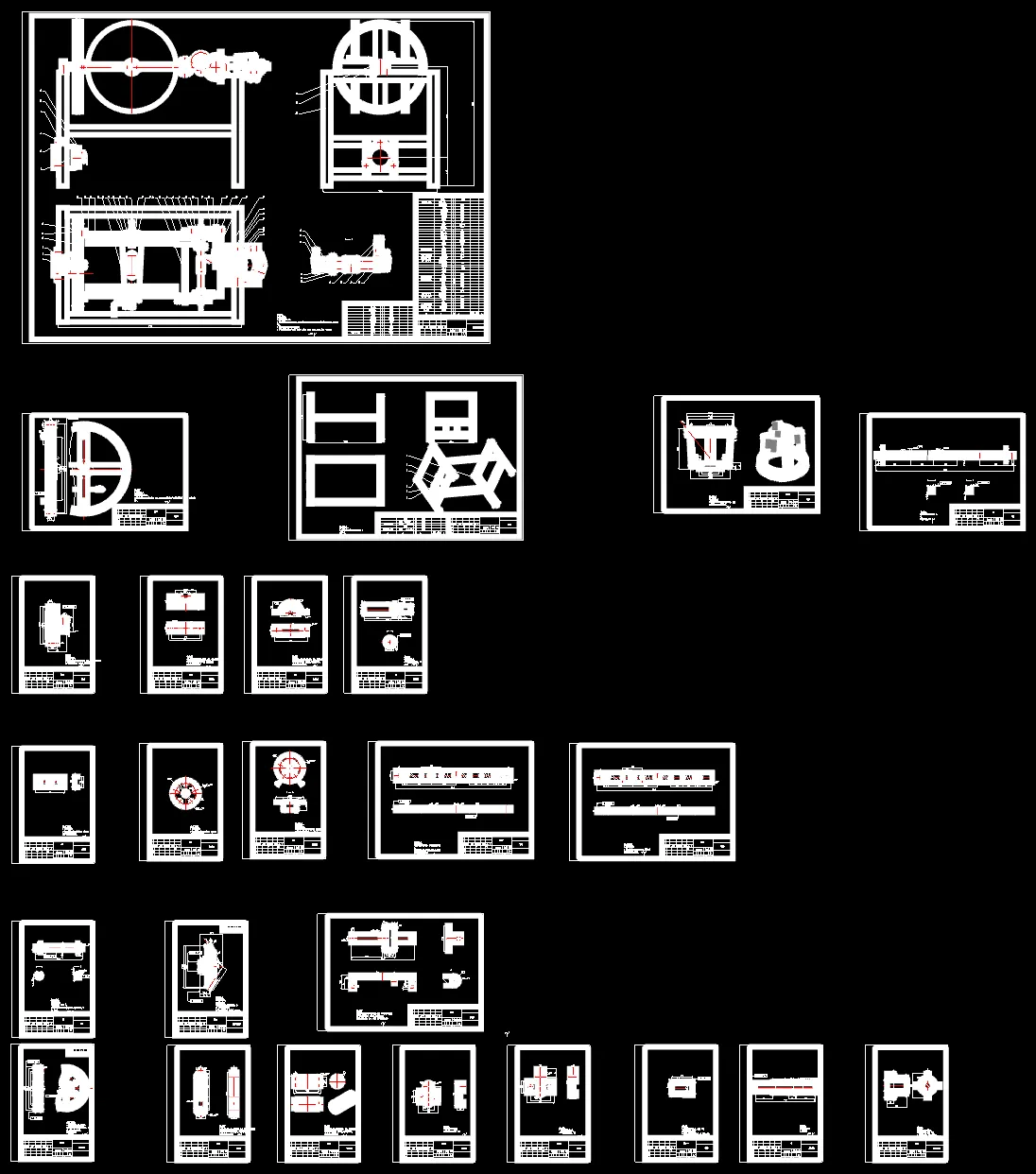 全部CAD图纸24张