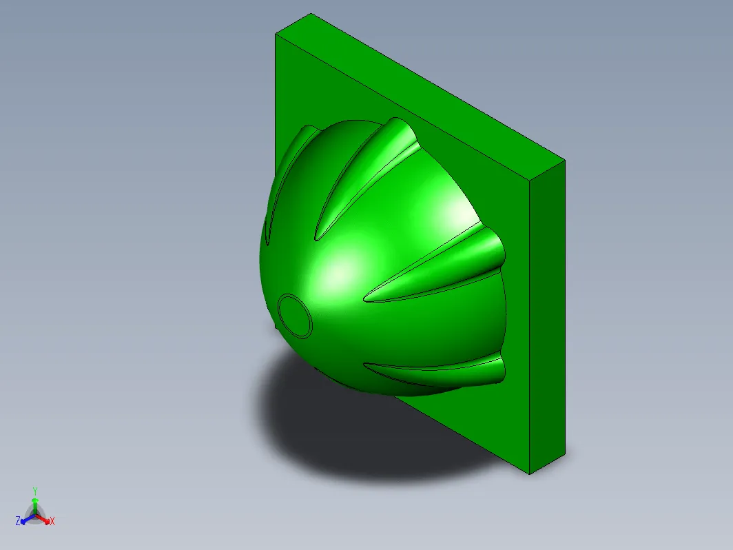 N5355-基于UG的台灯罩造型与数控加工设计【含UG三维图】