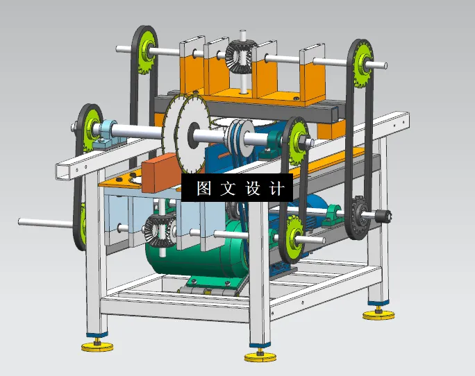 N5386-旧砖清理机结构设计【含UG三维图】