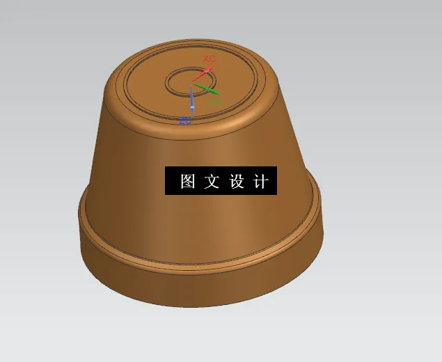 N5406-花盆注塑模具设计【含UG三维图】