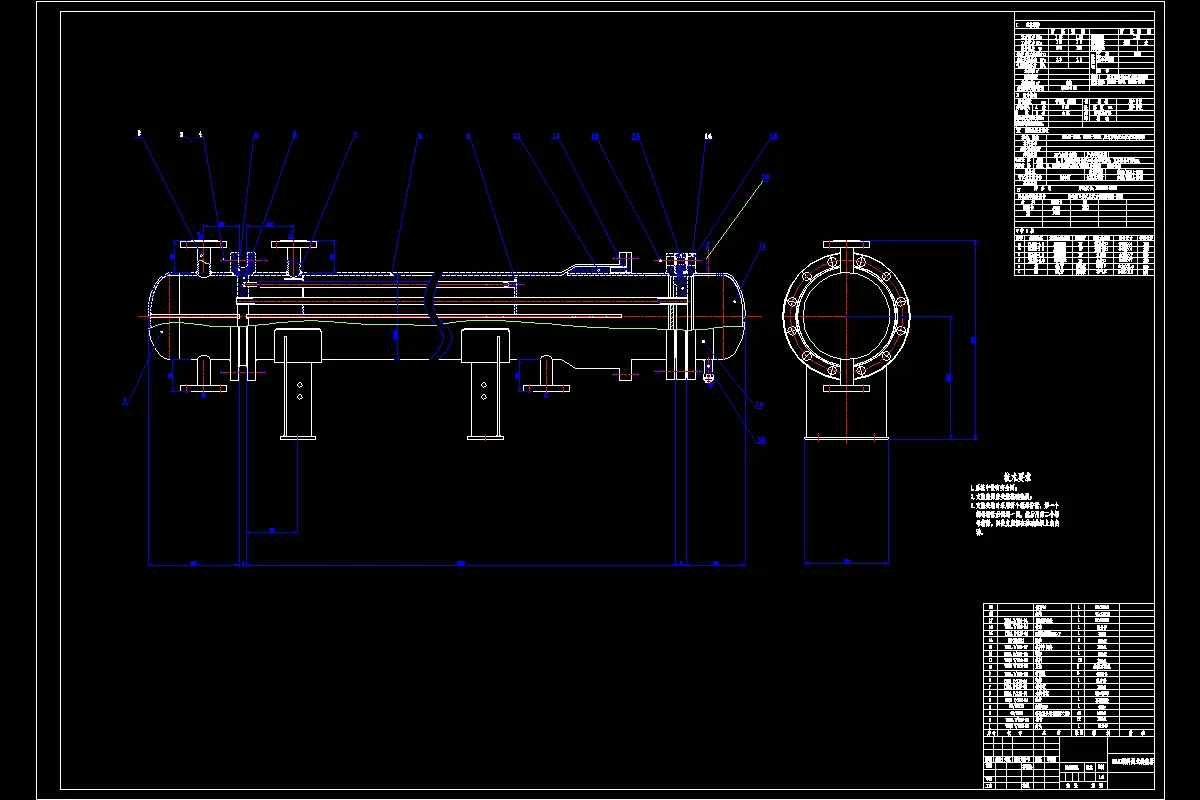 N5492-F240填料函式换热器设计