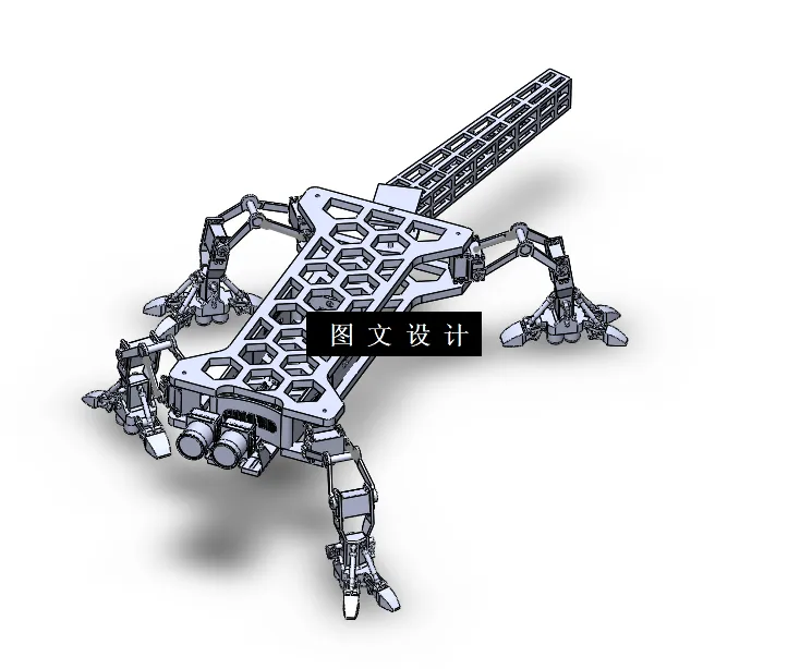 N5497-壁虎仿生学设计及运动分析【含SW三维图】