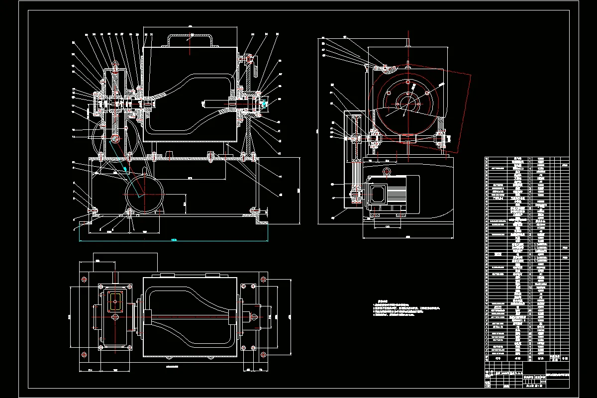 花环式和面机尺寸