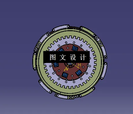 N4790-干式双离合器及油路系统设计【含Catia三维图】