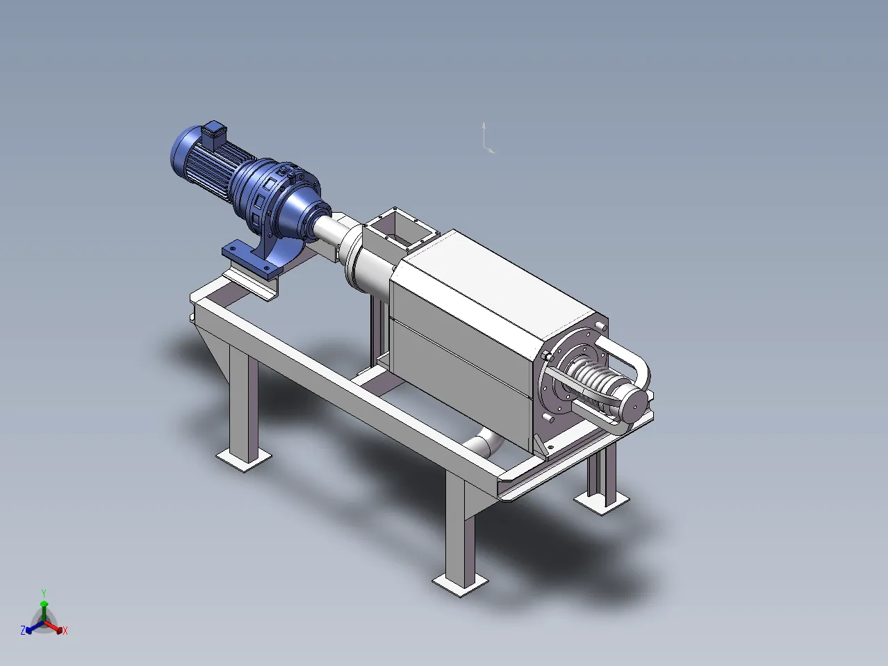 N4950-淀粉分离机机械系统结构设计【含SW三维图】