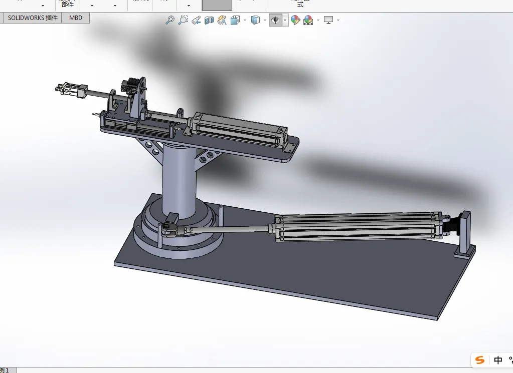 Z2143-自动生产线的转位装置设计【含SW三维图】