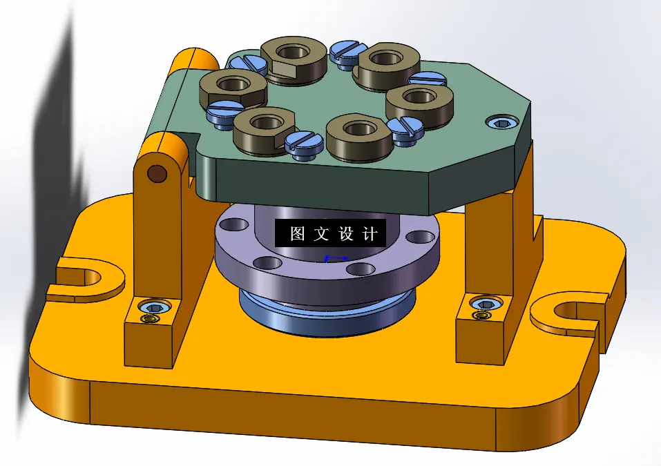 N6170-螺母钻6-D7孔夹具设计【含UG三维图】
