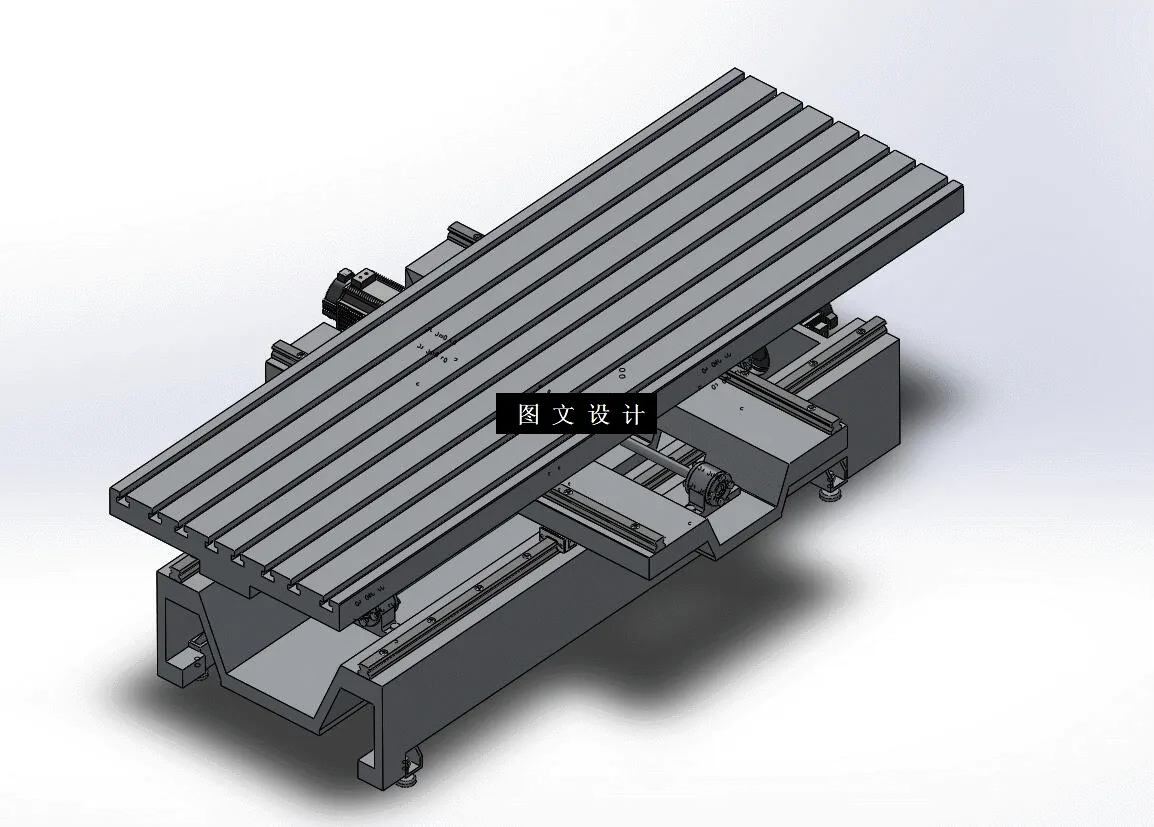 N6191-数控立式铣床总体系统及横向运动结构设计【含SW三维图】