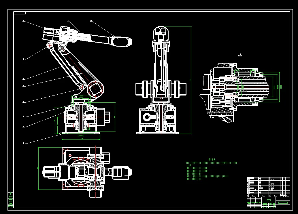 N6240-RB100-A型机器人设计