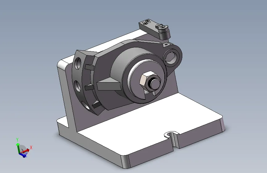 N6264-八色印花机行星轮支架钻床夹具设计【含SW三维图】