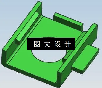 N5978-支架卡盖注塑模设计【含UG三维图】