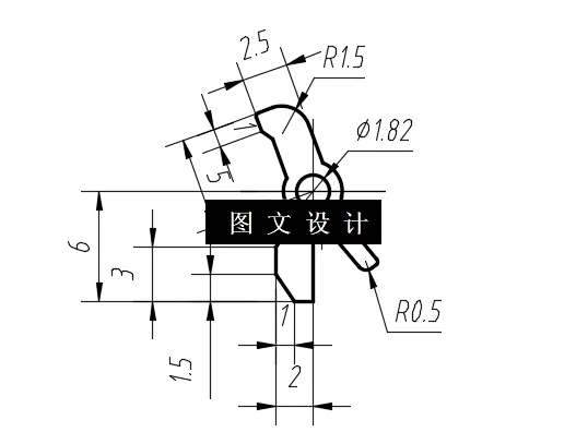 N6451-电器接触片级进模设计