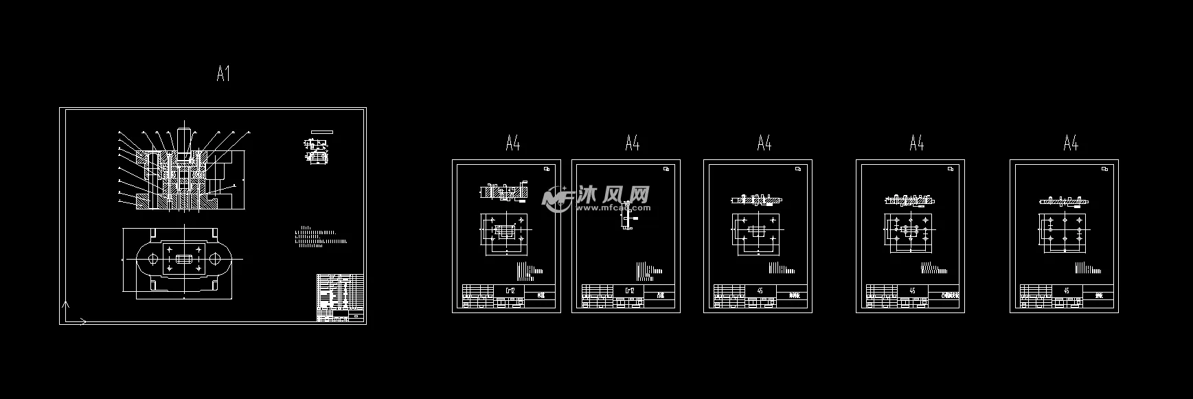 冲孔模非标零件