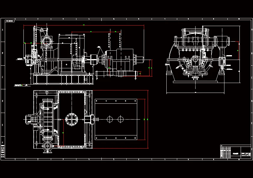 N6627-300MW抽气凝汽式气轮机设计