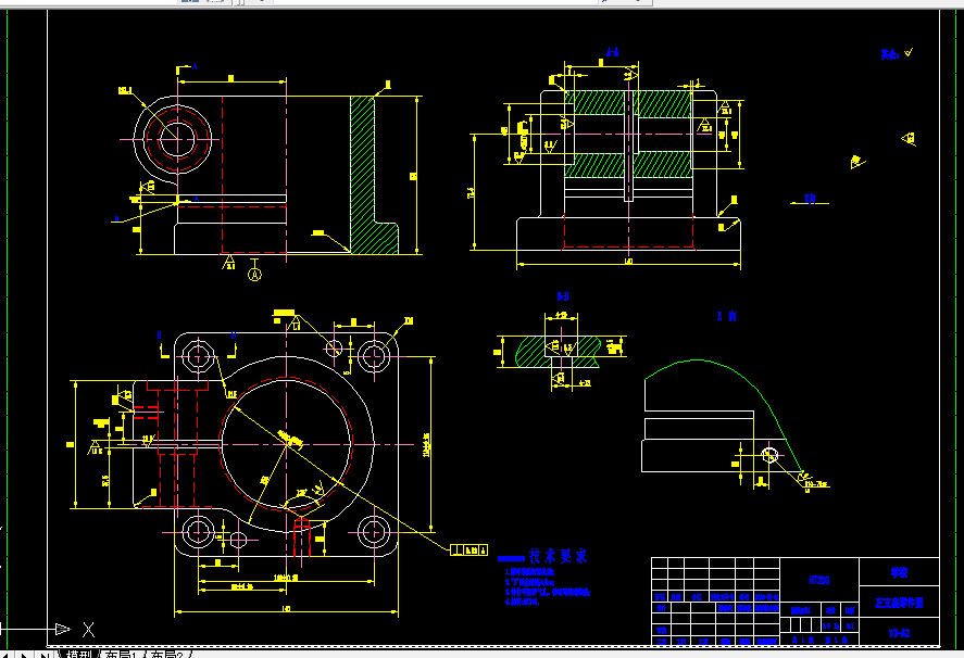 X140-左支座机械加工工艺规程及锪孔38夹具设计