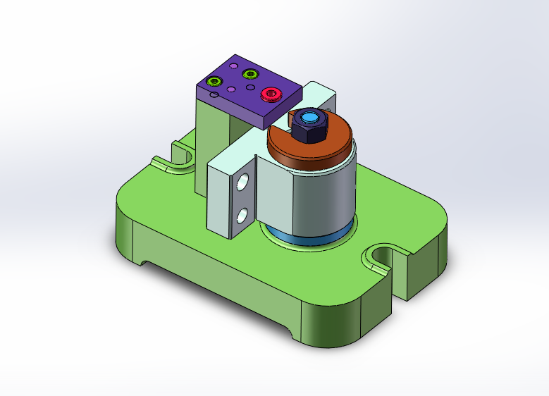 X137F-轴承座零件的工艺规程及钻φ4孔夹具设计[含SW三维图]