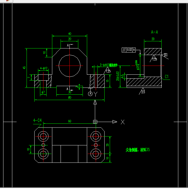 KS813B-轴承座的工艺分析及镗Ф25孔的夹具设计