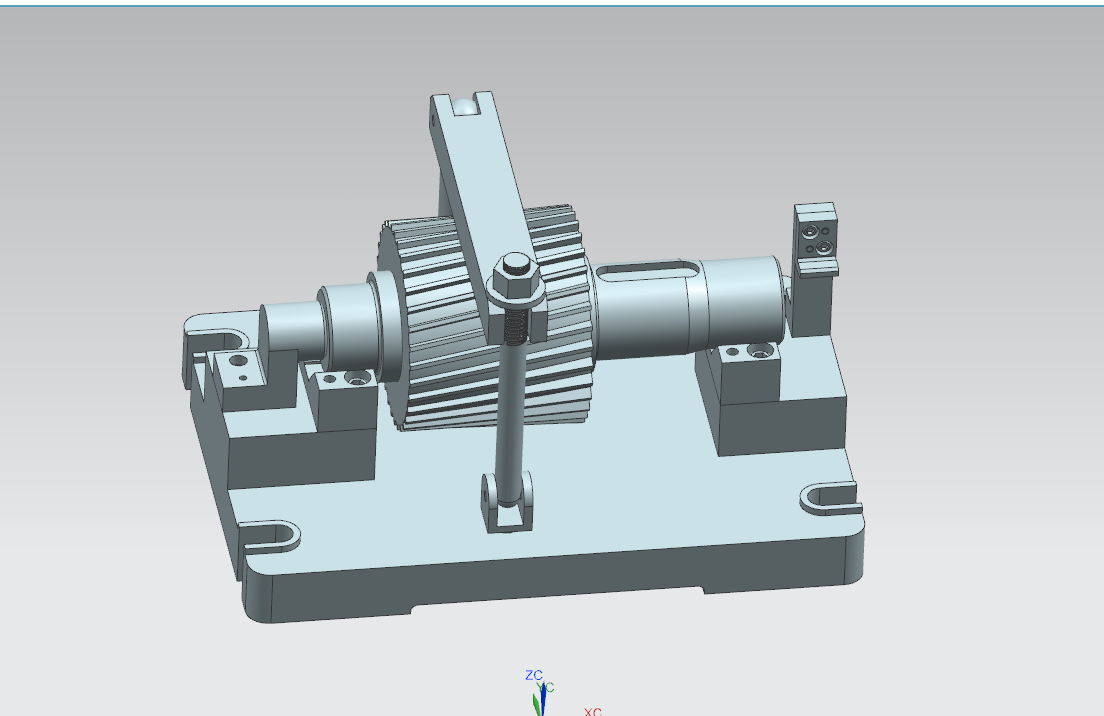 W239-齿轮轴工艺规程及铣键槽的夹具设计[含UG三维图]
