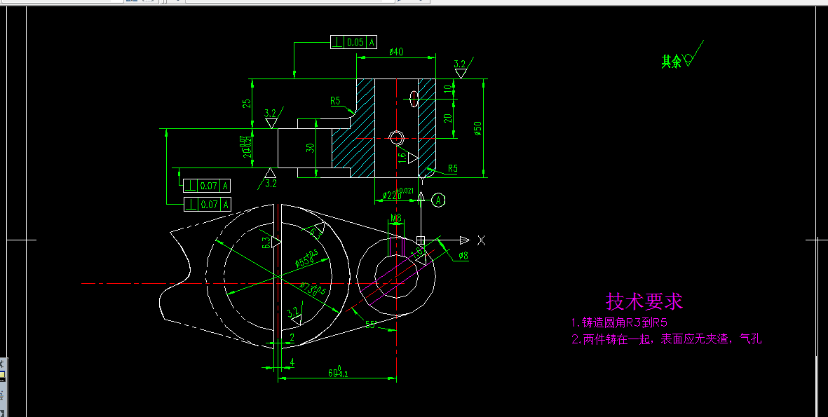 V242-CA6140车床拨叉[831007]工艺及镗削中间孔夹具设计