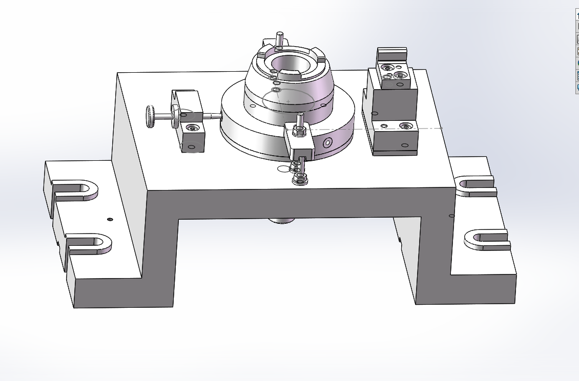 KS864C-16016爪结合子加工工艺规程及铣φ62处三爪夹具设计[含SW三维图]