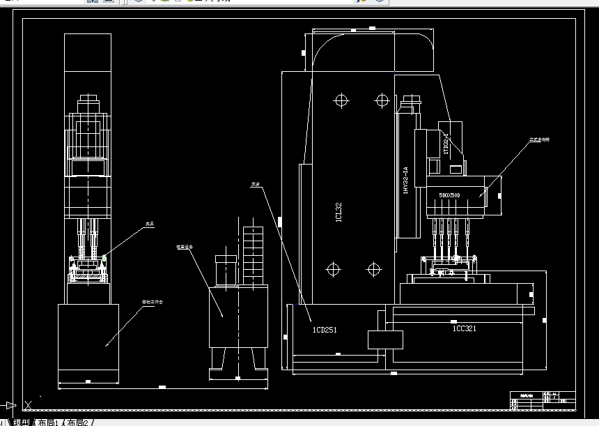 A0098-阀腔立式组合钻床设计