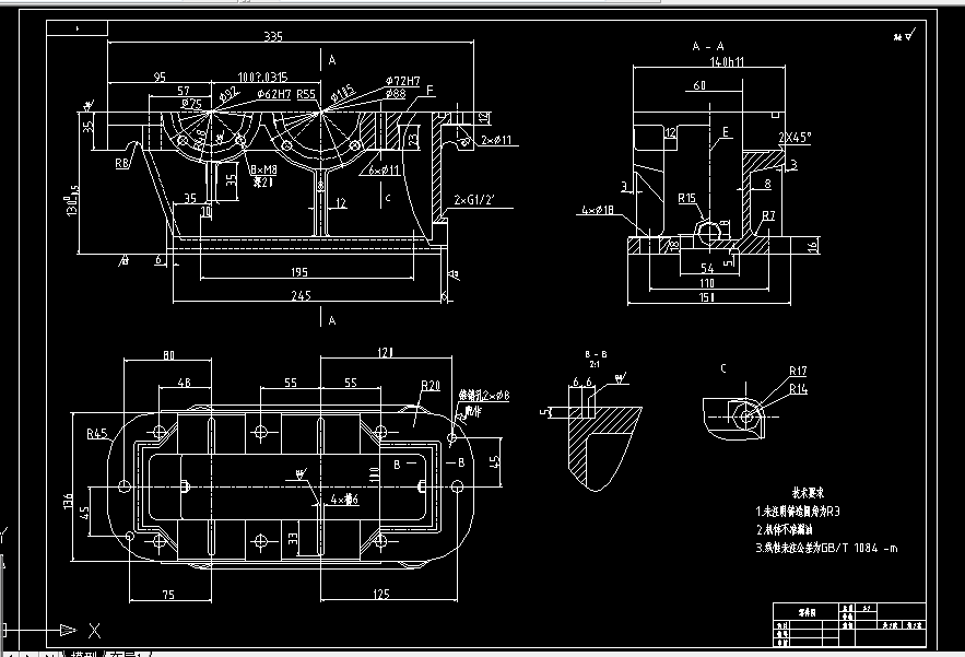 A0109-减速箱体专用组合机床设计